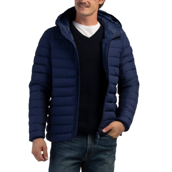 SAVE THE DUCK Eclipse Marco Quilted Hooded Jacket - Picture 1 of 2